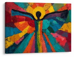 Kép - Festett angyal (70x50 cm)