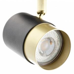 Lámpa Mennyezeti lámpatest ORIO, aluminium, 24.0x5.5x14.0 , IP20, 2*GU10, max. 50W, kör, fekete