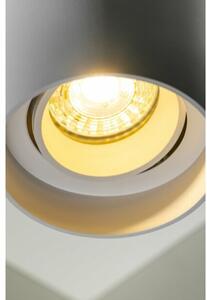 Lámpa Mennyezeti lámpatest RESTO, PC, φ80x125mm, IP20, max 20W, kör, fehér