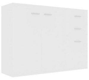 VidaXL fehér forgácslap tálalószekrény 105 x 30 x 75 cm
