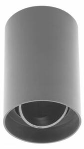 Lámpa Mennyezeti lámpatest RESTO, PC, φ80x125mm, IP20, max 20W, kör, fekete