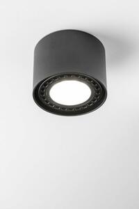 Lámpa Mennyezeti lámpatest SAKURA, aluminium,120x85 mm, IP20, 1xES111 , kör, fekete