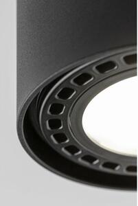 Lámpa Mennyezeti lámpatest SAKURA, aluminium,120x85 mm, IP20, 1xES111 , kör, fekete