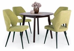 Anita kör asztal -Aspen székekkel | 4 személyes étkezőgarnitúra