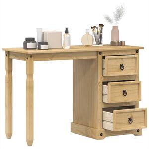 Corona tömör fenyőfa fésülködőasztal 110x47x75 cm