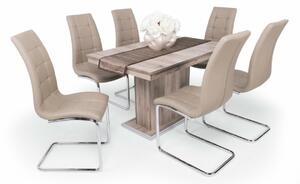 Flóra asztal Emma székekkel | 6 személyes étkezőgarnitúra