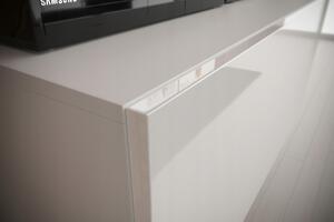 Venezia Concept C63 nappali faliszekrény sor - 257 x 184 cm (magasfényű fehér)