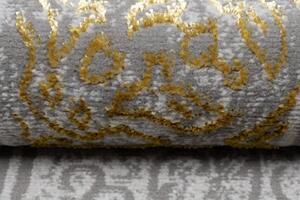 PALERMO Exkluzív szürke szőnyeg arany orientális mintával Szélesség: 120 cm | Hossz: 170 cm
