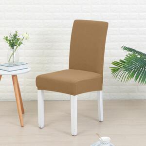 Székhuzat teljes székre (enyhén vízlep., halvány karamellszínű)