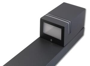LED Nela 50 cm magas fekete állólámpa GU10-es foglalattal