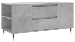 Modern Dohányzóasztal - Betonszürke - 102x44,5x50 cm