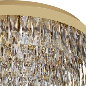 Eglo Valparaiso mennyezeti lámpa, arany-áttetsző, 11xE14 foglalattal