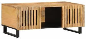 Tömör nyers mangófa dohányzóasztal 100 x 55 x 40 cm