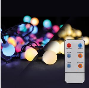 Brilagi Brilagi - LED RGBW Karácsonyi kültéri lánc 100xLED/8 funkció 15m IP44 + távirányító BG0377