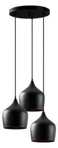 Dodo - 6276 Enteriőr dizájn Csillár Fekete 46x46x124 cm