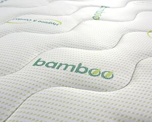 Bedora Bamboo Arctic Gel Memory 4 in 1 Confort Matrac, 140x200 cm, kemény/félkemény/puha, ortopéd, memóriahabos, 21 cm, antiallergén huzattal