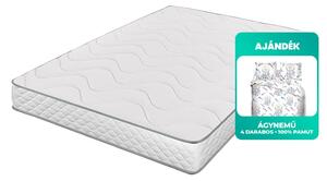 Bedora Silver Memory Matrac Csomag, 160x200 cm, félkemény/kemény, ortopéd, memóriahabos, 18 cm, antiallergén huzattal
