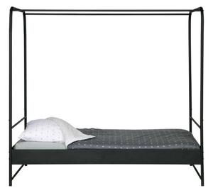 VTwonen - Bunk, fekete baldachinos ágy, 120 x 200