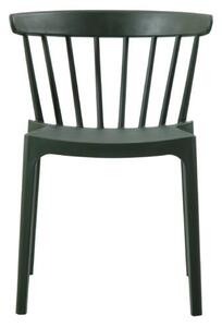 WOOOD - Bliss műanyag szék, sötétzöld
