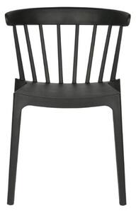 WOOOD - Bliss műanyag szék, fekete