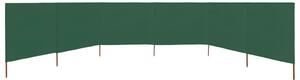 VidaXL zöld szövet 6-paneles szélfogó 800 x 160 cm