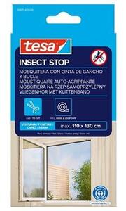 Szúnyogháló, ablakra, tépőzáras, 1,1 x 1,3 m, TESA&reg; Insect Stop, fehér (TE55671F)