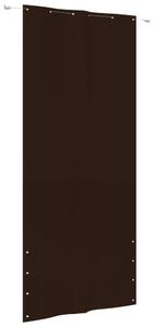 VidaXL barna oxford-szövet erkélyparaván 120 x 240 cm
