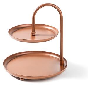 Kormen-A - Copper Asztali tároló polc 20x21 Réz
