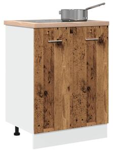 “Lyon” antik fa színű szerelt fa alsószekrény