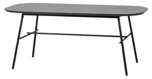 VTWonen - Elegance étkezőasztal, mangófa/metál, fekete