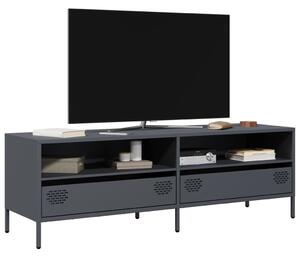 Antracit hidegen hengerelt acél TV-szekrény 135x39x43,5 cm