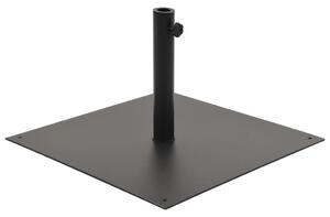 VidaXL fekete négyszög alakú acél napernyő talp 17 kg