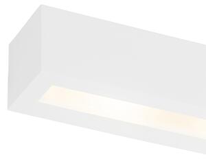 Modern fali lámpa fehér 2 fényes - Tjada Novo