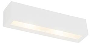 Modern fali lámpa fehér 2 fényes - Tjada Novo