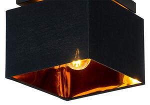 Modern mennyezeti lámpa fekete arannyal - VT 1