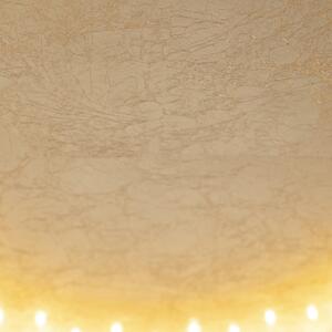 Art deco mennyezeti lámpa, arany / sárgaréz 50 cm, LED-el, Belle