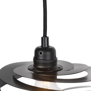 Design függőlámpa 2-lámpa spirál árnyékolással 50 cm - tekercs