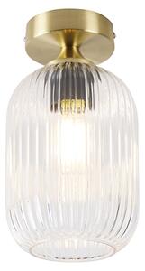 Art Deco mennyezeti lámpa sárgaréz - Banci
