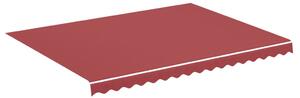VidaXL burgundi vörös csere napellenző ponyva 4 x 3 m