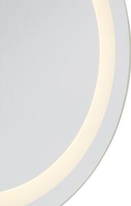Modern kerek fürdőszoba tükör LED IP44-el - Miral
