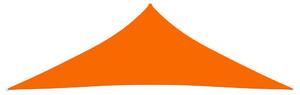 VidaXL narancssárga háromszögű oxford-szövet napvitorla 2,5x2,5x3,5 m