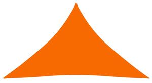 VidaXL narancssárga háromszögű oxford-szövet napvitorla 2,5x2,5x3,5 m