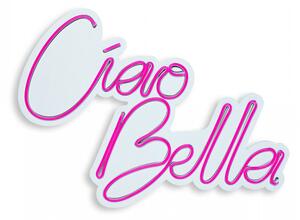 Ciao Bella - Pink Dekoratív műanyag LED világítás 45x2x32 Rózsaszín
