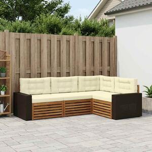 VidaXL Kültéri kanapé szett 4 pcs