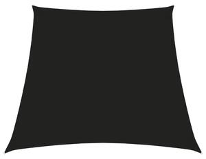 VidaXL fekete trapéz alakú oxford-szövet napvitorla 3/5 x 4 m