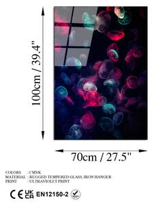 UV-164 70 x 100 Dekoratív edzett üveg festmény 70x100 Multicolor