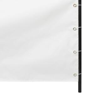 VidaXL fehér oxford szövet erkélyparaván 80 x 240 cm