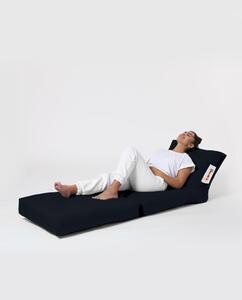 Siesta Sofa Bed Pouf - Black Babzsákfotel 55x40 Fekete