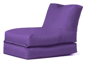 Siesta Sofa Bed Pouf - Purple Babzsákfotel 55x40 Lila