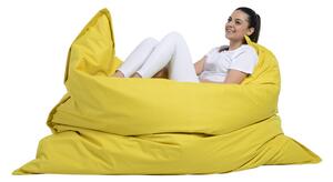 Giant Cushion 140x180 - Yellow Babzsákfotel 140x30x180 Sárga